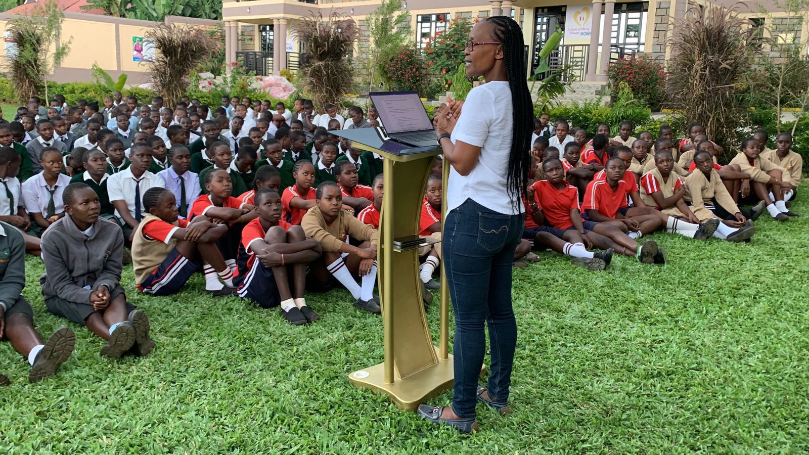 Mentorship session led by Hope A Life International